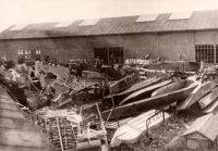 Zerstörung der Flugzeuge 1920