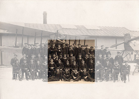 Gruppenbild 1. SFA 1920 mitte
