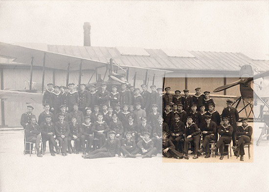 Gruppenbild 1. SFA 1920 rechts